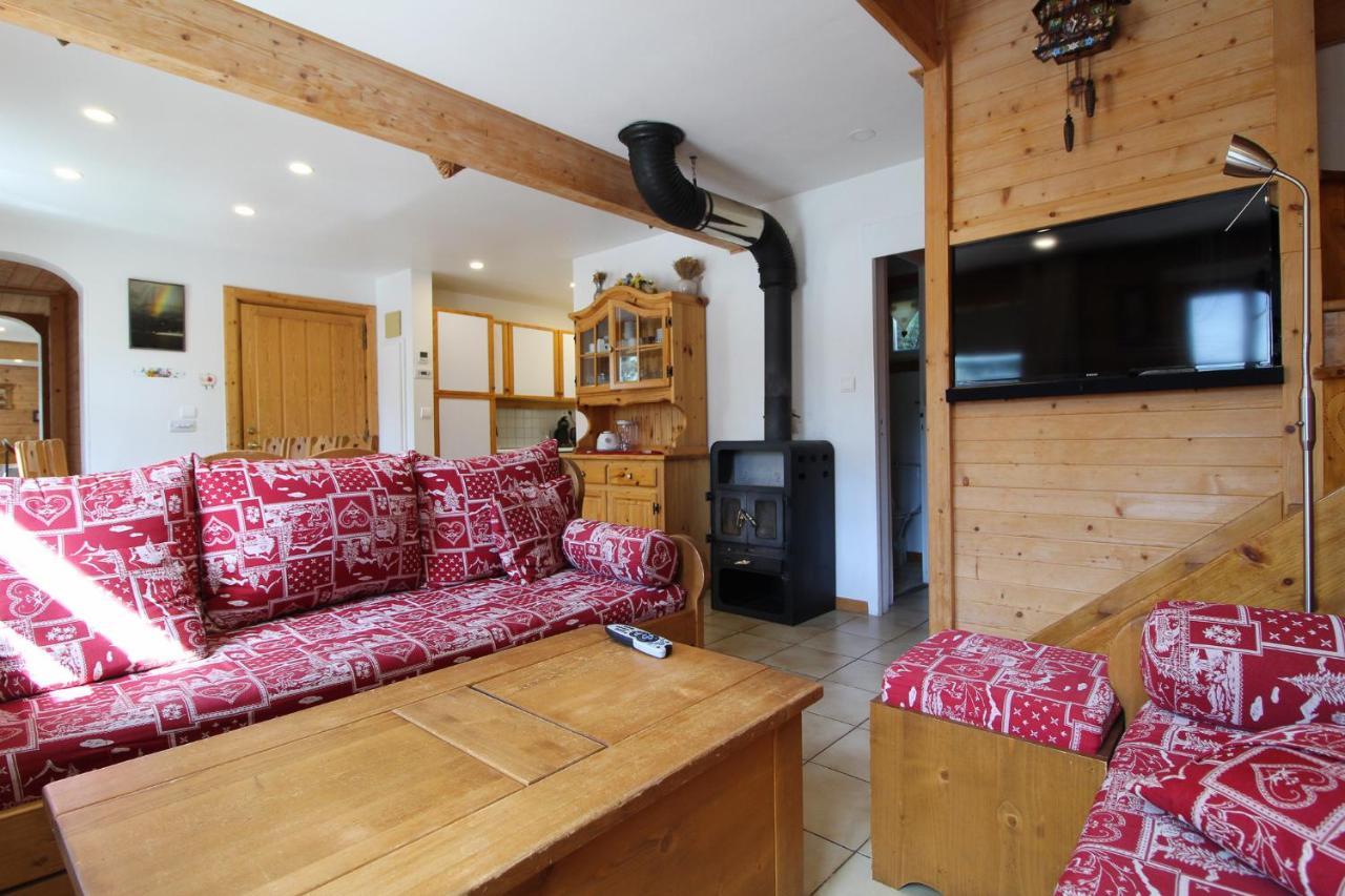 Charming 4-Bed Chalet, Mountain Views, Double Garage, Ev Point Villa Flaine Luaran gambar