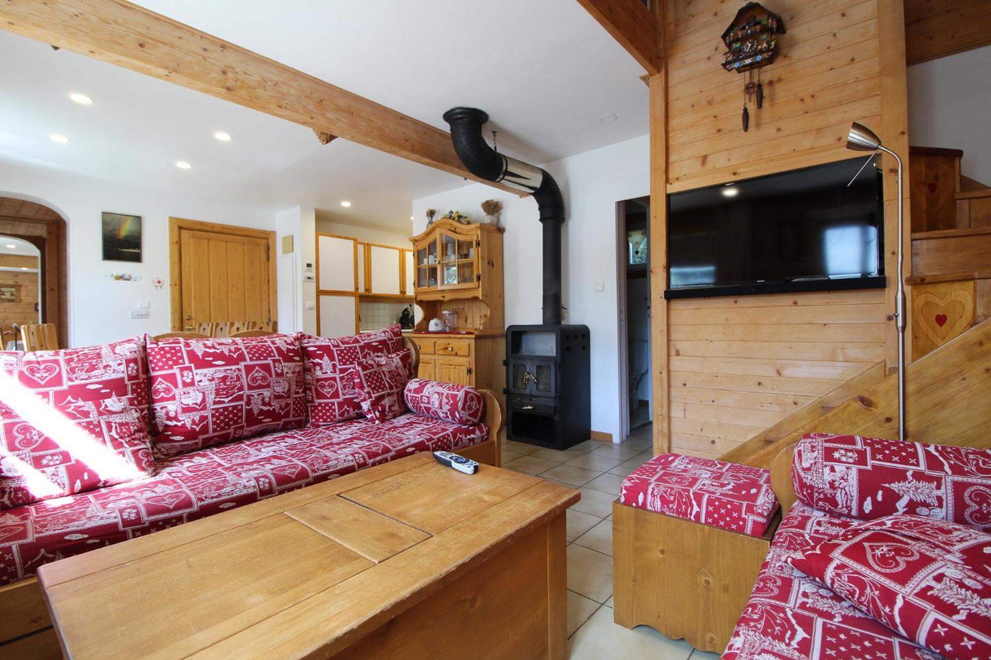 Charming 4-Bed Chalet, Mountain Views, Double Garage, Ev Point Villa Flaine Luaran gambar